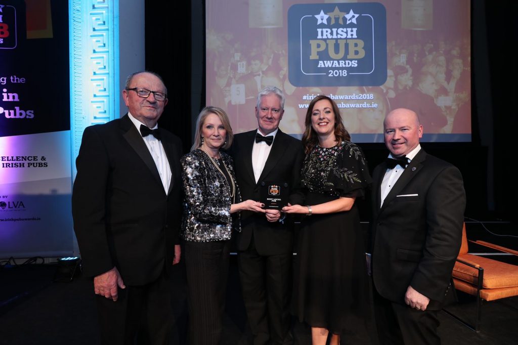 Kenny's of Lucan, Best Local Pub, Irish Pub Awards 2018
