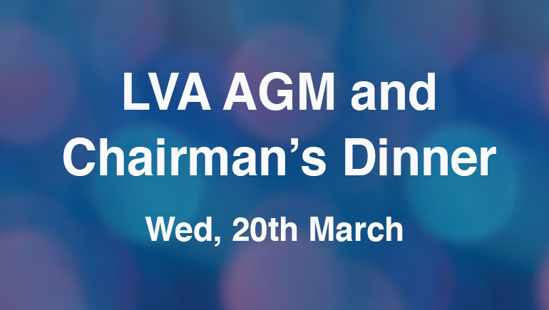 LVA AGM and Chairman's Dinner 2019 - featuring Ross O'Carroll Kelly