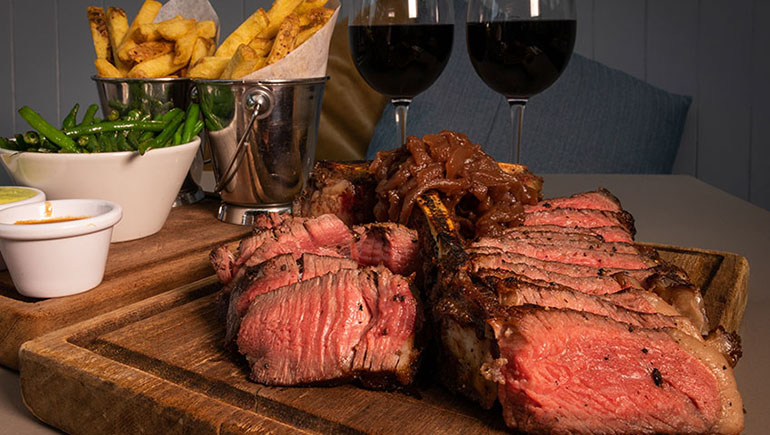 Porterhouse Steak from The Chop House - #DubPubDishes