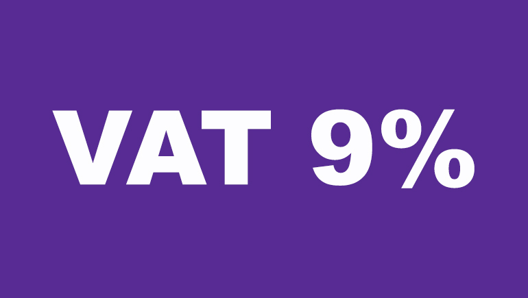 VAT 9%