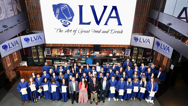 Graduation ceremony for the LVA Diploma in Bar & Food Management 2025