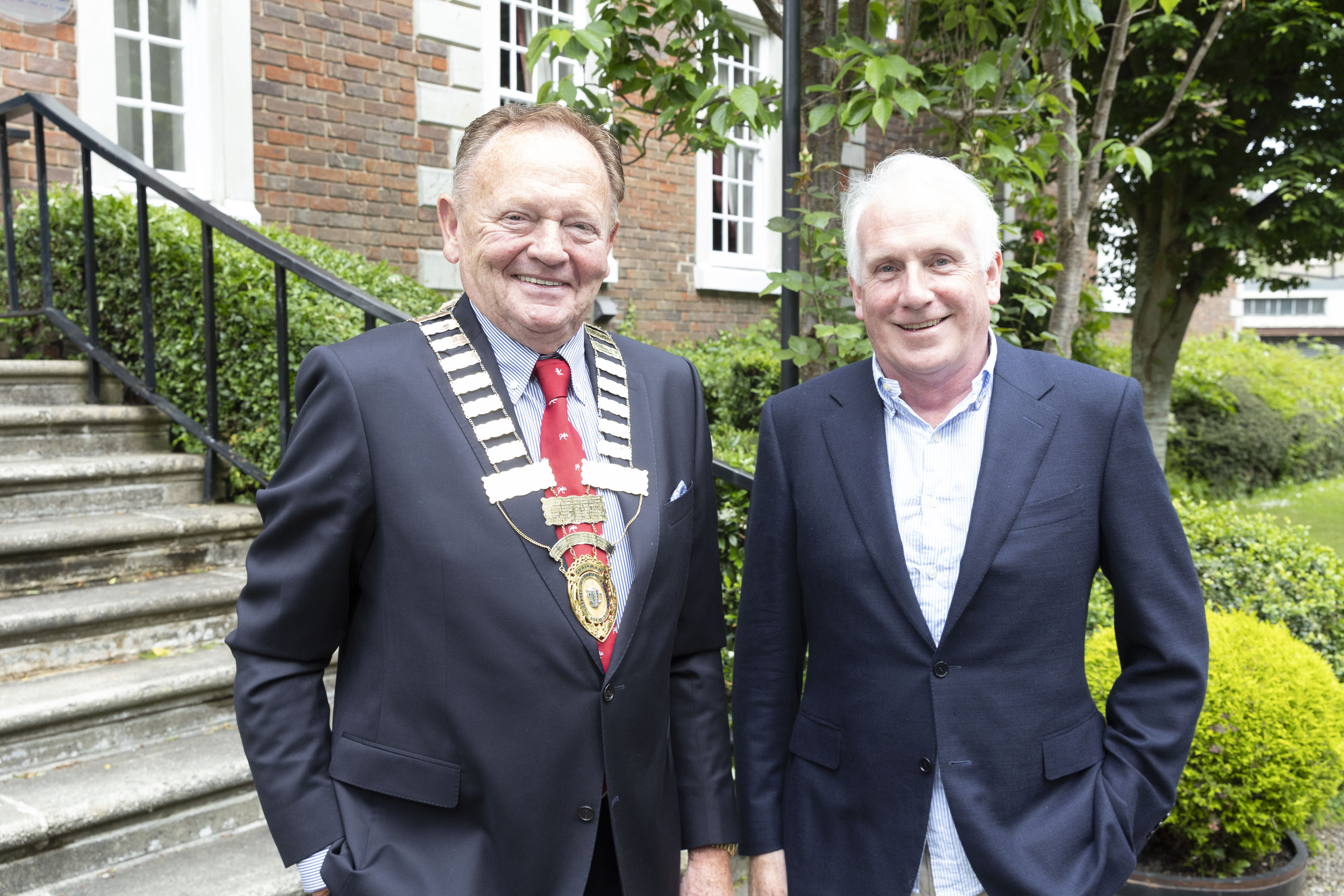 LVA Chair Tom Cleary of The Temple Bar with LVA Vice Chair John Byrne of The Burnaby Pub
