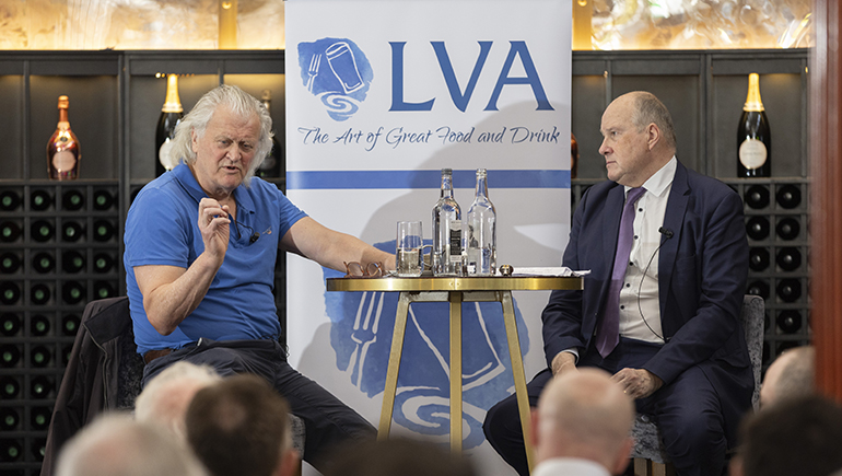 Sir Tim Martin, JD Wetherspoons in conversation with Ivan Yates at the LVA AGM & Members' Lunch 2026